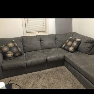 Grey couch